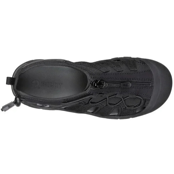 BILLY RIVER SANDALS WOMENS SIZE 6.5 BLACK ZIP FRONT - Picture 7 of 9